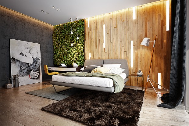 Modern Ekolojik Bir Yatak Odası